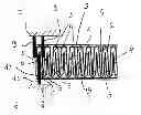 Fig. 01 - Filter arrangement with overlapping tongues