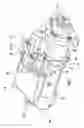 Fig. 02 - Starter motor with multiple position mounting device and method thereof