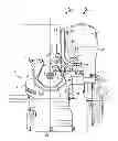 Fig. 01 - Blow-by gas processing circuit for internal combustion engine