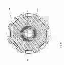 Fig. 09 - Molded rotatable base for a porous pad