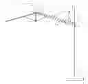 Fig. 01 - Sunshade umbrella capable of adjusting umbrella surface angle