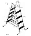 Fig. 08 - SWIMMING POOL LADDER