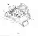 Fig. 02 - Brake caliper assembly having a pad shield