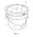 Fig. 02 - PLASTIC CONTAINER WITH DOUBLE LOCK LID AND TEAR BAND