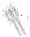 Fig. 04 - SURGICAL STAPLER WITH VARYING STAPLE WIDTHS ALONG DIFFERENT CIRCUMFERENCES