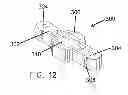 Fig. 10 - SURGICAL STAPLER WITH VARYING STAPLE WIDTHS ALONG DIFFERENT CIRCUMFERENCES