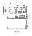 Fig. 06 - Automated banking machine that outputs interference signals to jam reading ability of unauthorized card reader devices