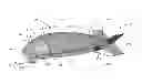 Fig. 01 - Airship, anchoring device, and landing and mooring method