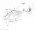 Fig. 02 - Air inlet combining a filter and a bypass device for use with a turbine engine