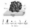 Fig. 02 - Highly conductive nano-structures incorporated in semiconductor nanocomposites