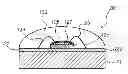 Fig. 01 - Wavelength-converting light emitting diode (LED) chip and LED device equipped with chip