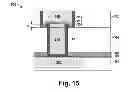 Fig. 10 - Process to achieve contact protrusion for single damascene via