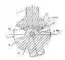 Fig. 01 - Automatic compensation mechanism for hinge seal gap in spherical compressor
