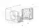 Fig. 01 - MULTI-TURBINE AIRFLOW AMPLIFYING GENERATOR