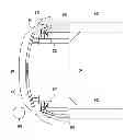 Fig. 01 - Frontal collision impact absorbing device for vehicle