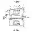 Fig. 12 - Multi-gap type rotary electric machine including inner and outer stators and a rotor with inner and outer magnets