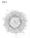 Fig. 03 - Rotating electric machine with various ratios for permanent magnets and holes, rotor salient and magnetic poles, rotor laminations, air gaps and stator tooth thickness