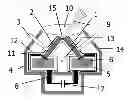 Fig. 01 - Method and device for generating optical radiation by means of electrically operated pulsed discharges