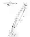 Fig. 04 - Pivoting underwater RFID antenna assembly