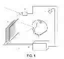 Fig. 02 - Display system containing an adaptive semi-transparent display device and means for detecting the landscape viewed by the user