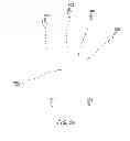 Fig. 35 - Sensor arrangement for use with a touch sensor that identifies hand parts