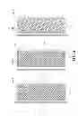Fig. 05 - Lateral electric field type liquid crystal display device having non-uniform spacings between two electrodes