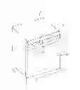Fig. 01 - Domestic appliance with at least a display window