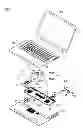 Fig. 01 - Electronic device including a movable baffle to enhance cooling