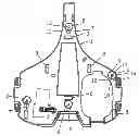 Fig. 01 - Mounting device for attaching mechanical, electrical and/or electronic modules