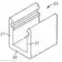Fig. 01 - Lighting device comprising a light guide and a support