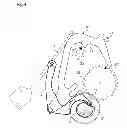 Fig. 05 - Mechanism for driving an indicator for a timepiece