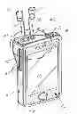 Fig. 01 - Retractable storage system for handheld electronic device