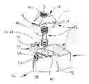Fig. 01 - Tool holder having a tool body and top clamp for retaining a cutting insert