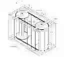 Fig. 01 - Power generating apparatus using flowing water
