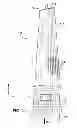 Fig. 02 - TURBINE COMPONENT HAVING COOLING PASSAGES WITH VARYING DIAMETER