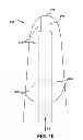 Fig. 11 - TURBINE COMPONENT HAVING COOLING PASSAGES WITH VARYING DIAMETER