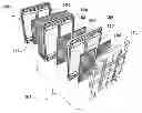 Fig. 01 - Internal header flow divider for uniform electrolyte distribution