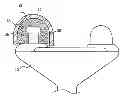 Fig. 01 - Variable acupressure ball for massaging apparatus