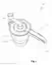 Fig. 02 - Device for spiral cutting fruit and hard vegetables