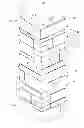 Fig. 01 - Corner assembly for siding and roofing coverings and method for covering a corner using same