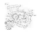 Fig. 01 - Assembly with wastegate opening, wastegate seat and wall
