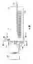 Fig. 22 - Clear ice maker with varied thermal conductivity
