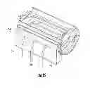 Fig. 30 - Clear ice maker with warm air flow