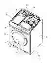 Fig. 01 - Laundry washing machine with a water softening device