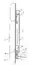 Fig. 01 - Security device for a window handle or door handle