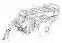 Fig. 01 - Square baler having flywheel planetary drive