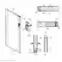 Fig. 02 - Reinforced door assembly and method of making the same