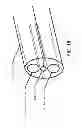 Fig. 20 - Cannula for minimizing dilution of dosing during nitric oxide delivery