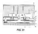Fig. 32 - Planar cavity MEMS and related structures, methods of manufacture and design structures