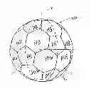 Fig. 01 - SPHERICAL OBJECT FORMED OF SEVERAL JOINT PARTS